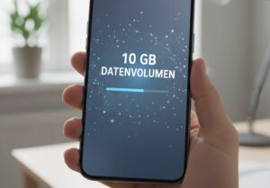 Handy mit 10 GB im Display