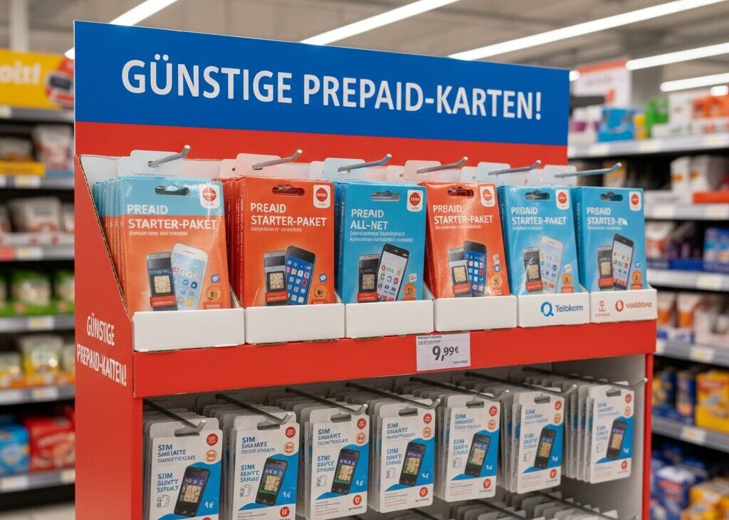 Prepaid Tarife Sim Supermarkt