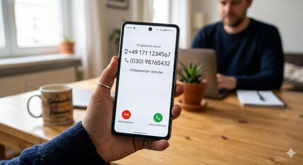 Festnetznummer im Handy nutzen